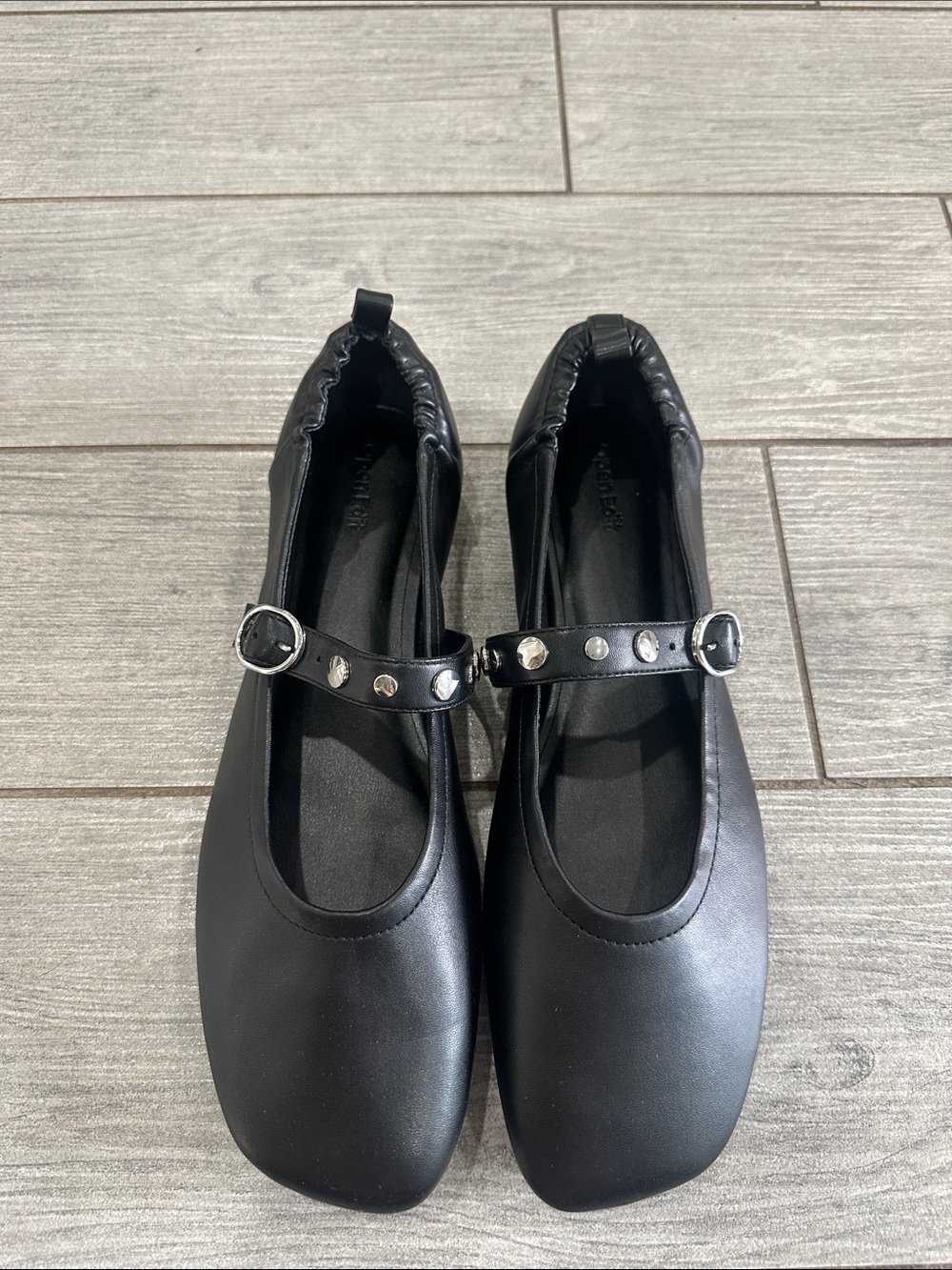 Nordstrom Open Edit Amethyst Mary Jane Ballet Flats New! - Picture 8 of 12